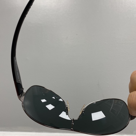 New Prada SPS 54H Aviator Sunglasses Black Gunmetal New! - Picture 14 of 14